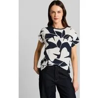 TOM TAILOR T-Shirt T-Shirt T-Shirt im Material-Mix