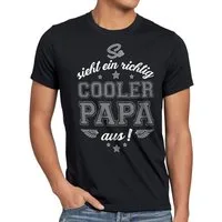 style3 T-Shirt Cooler Papa Fun Spruch Vatertag Dad Vater Geburtstag Sohn Tochter