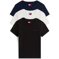 Tommy Jeans Kurzarmshirt TJW 3PACK C-NECK TEE (Packung, 3-tlg., 3er-Pack) Slim, unifarbenes Design