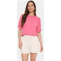 Saint Tropez Kurzarmbluse Kurzarm-Bluse BrianaSZ