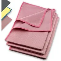 ELEXACLEAN Mikrofaser Fenstertücher Reinigungstücher (80% Polyester, 20% Polyamid (Mikrofaser), 40x60 cm, Set, 3-tlg., 60x40 cm, streifenfrei, fusselfrei, reinigt nur mit Wasser, ULTRA CLEAR classic)