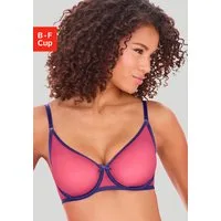 Vivance T-Shirt-BH Finja mit Bügel aus transparentem Soft-Mesh, transparente Unterwäsche