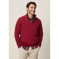 Man's World Sweatshirt mit Troyerkragen, normale Passform, auch in großen Größen