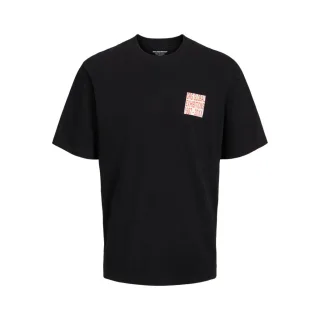 Jack & Jones Canon Wide Fit Tee Schwarz