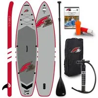 F2 SUP-Board F2 SUP Stand Up Paddle Board Star 350cm 11,5 Grau, Aufblasbar, (Set)