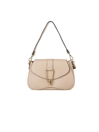 Giulia Monti Schultertasche Grant Beige