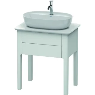 Duravit Luv Waschtischunterschrank LU956003636 68,8x45x74,3cm, Weiß Seidenmatt, 1 Auszug, stehend