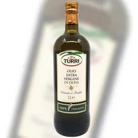 Landshop24 Speiseöl Turri Olivenöl extra vergine, 1 Liter, 100% Original Italien, (Packung, 100% original Italien, MHD: 01-01-2028), Speiseöl Italien Gardasee