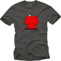 MAKAYA Print-Shirt Lustiges T-Shirt Herren Aufdruck Hundemotiv Witzige Geschenke Männer mit Druck
