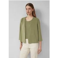 s.Oliver Sweatjacke Sweatshirt Jacke Scuba-Jacke