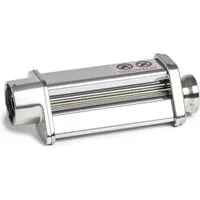 Melchioni Nudelmaschine Edelstahl Pasta-Zubehör für 9L Knetmaschine, Spaghetti, Fettuccine