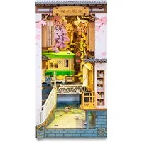 ROLIFE 3D-Puzzle Sakura Densya DIY Book Nook Bausatz, 340 Puzzleteile
