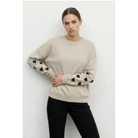 Vero Moda Sweatshirt VMKAROL BEA LS SWEAT BOX JRS GA mit Blumendruck