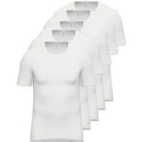 Ammann Unterziehshirt 5er Pack Shirt 1/2 Arm Day Classic / Doppelripp (Spar-Set, 5-St) hohe Markenqualität