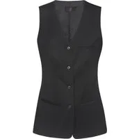 GREIFF Anzugweste Greiff Corporate Businessweste BASIC Damen OEKO TEX® Schwarz 52
