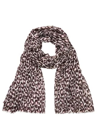 Olsen - Scarf Woven dark brown - Gr. - 00