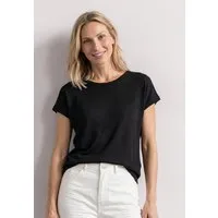 STREET ONE T-Shirt in Unifarbe