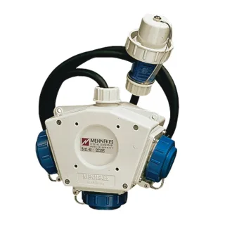 Mennekes Dreifachverteiler Deltabox 230 V , Standard