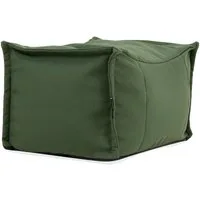 icon Sitzsack Fußhocker aus Olefin „Bud“, mit Füllung, Made in Germany, Sitzhocker, Sitzkissen, Fußstütze, Fußhocker