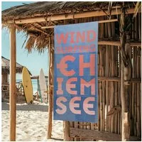Chiemsee Strandtuch, Badetuch, Sporttuch, Strandlaken 90 x 180 cm