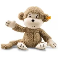 Steiff Kuscheltier Kuscheltier Soft Cuddly Friends Affe Brownie Hellbraun (30cm)