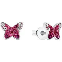 Prinzessin Lillifee Paar Ohrstecker Schmetterling, mit Preciosa Crystal