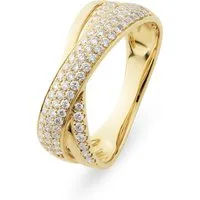 CHRIST Diamantring CHRIST Damen-Damenring 2 Diamant
