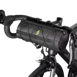NEWBOLER Handlebar Bag 2.5L Capacity 100% Polyester Waterproof Bicycle Frame Bag Multifunction Portable Shoulder Bag for