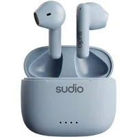 sudio Stockholm A1 Bluetooth® In-Ear Headset Ladecase IPX4 Touch-Steuerung wireless In-Ear-Kopfhörer (Nein, Bluetooth® 5.3, bis zu 30 Stunden Gesamtspielzeit)