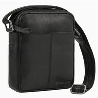 STILORD Schultertasche "Nilo" Elegante Umhängetasche Herren Klein Leder für Tablet 8,3 Zoll