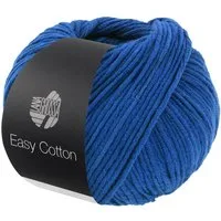 LANA GROSSA EASY COTTON Häkelwolle, 123 m (Weiches Garn für Strick- und Häkelprojekte), 50 g