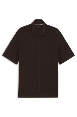 BOSS Menswear Black - H-Nappo Dark Brown - Gr. - M