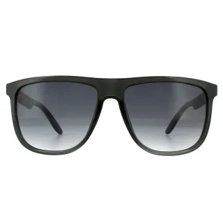 Carrera Rectangle Mens Grey Grey Grey Gradient Sunentes