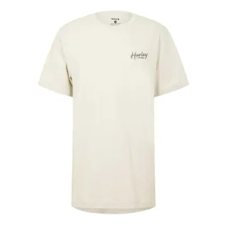 Hurley - "Beer Run" T-Shirt für Herren (Cremefarbe)