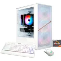 GAMEMAX AERIS MW AMD Ryzen 7 5700X 32GB 1TB SSD Gaming-PC (AMD Ryzen 7 5700X, RTX 5060 Ti, 32 GB RAM, 1000 GB SSD, Luftkühlung aktiv, Windows 11)