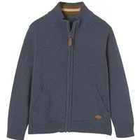 vertbaudet Cardigan Jungen Cardigan, Stehkragen