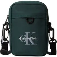Calvin Klein Umhängetasche BOLD LOGO NYLON SLIM REPORTER, Mini Bag, Schultertasche unisex, mit CK-Logo
