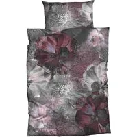 CASATEX Bettwäsche Freda, Satin, 2 teilig, luxuriöses Design mit kräftigen und eleganten Farben