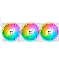 SWAFAN EX12 ARGB Sync PC Cooling Fan White TT Premium Edition, Gehäuselüfter weiß, 3er Pack, 120 mm