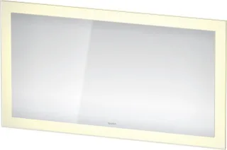 Duravit White Tulip Spiegel Weiß Aluminium Matt 1350x50x750 mm - WT7053000000100 WT7053000000100