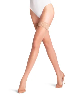 FALKE - FALKE Shelina 12 DEN Damen powder - Gr. - 10.75