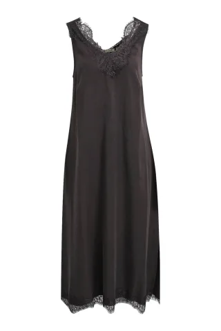 Smith&Soul - V-neck Dress with Lace - Gr. - L