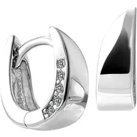 SilberDream Paar Creolen SilberDream Creole Petit 1,1cm 925 (Creolen), Damen Creolen Petit aus 925 Sterling Silber, Farbe: silberfarben