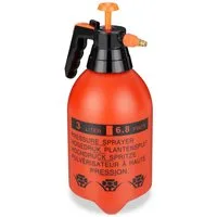 relaxdays Drucksprühgerät Drucksprüher 3 Liter orange