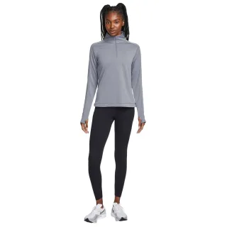 Nike - Oberteil für Damen, Laufen, Langärmlig (Rauch-Grau)