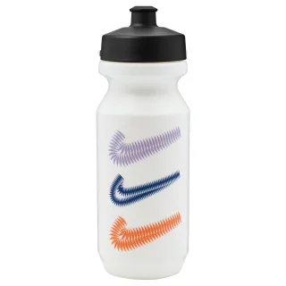 Nike - Wasserflasche, Weite Trinköffnung, 650ml (Weiß)