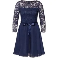 SWING Cocktailkleid (1-tlg) Pailletten