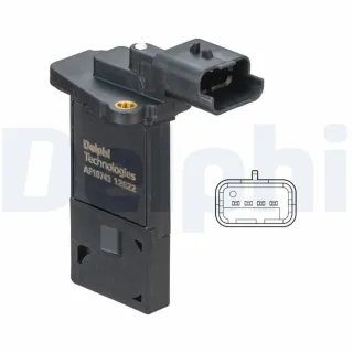 Delphi Luftmassenmesser Citroen DS Opel Peugeot AF10743-12B1