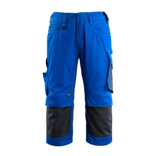 MASCOT Altona Dreiviertel-Hose mit Knietaschen UNIQUE Kornblau / Schwarzblau 54 - 14149-442-11010-C54