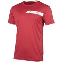 Dunlop T-Shirt Club Crew (100% Polyester) rot Herren